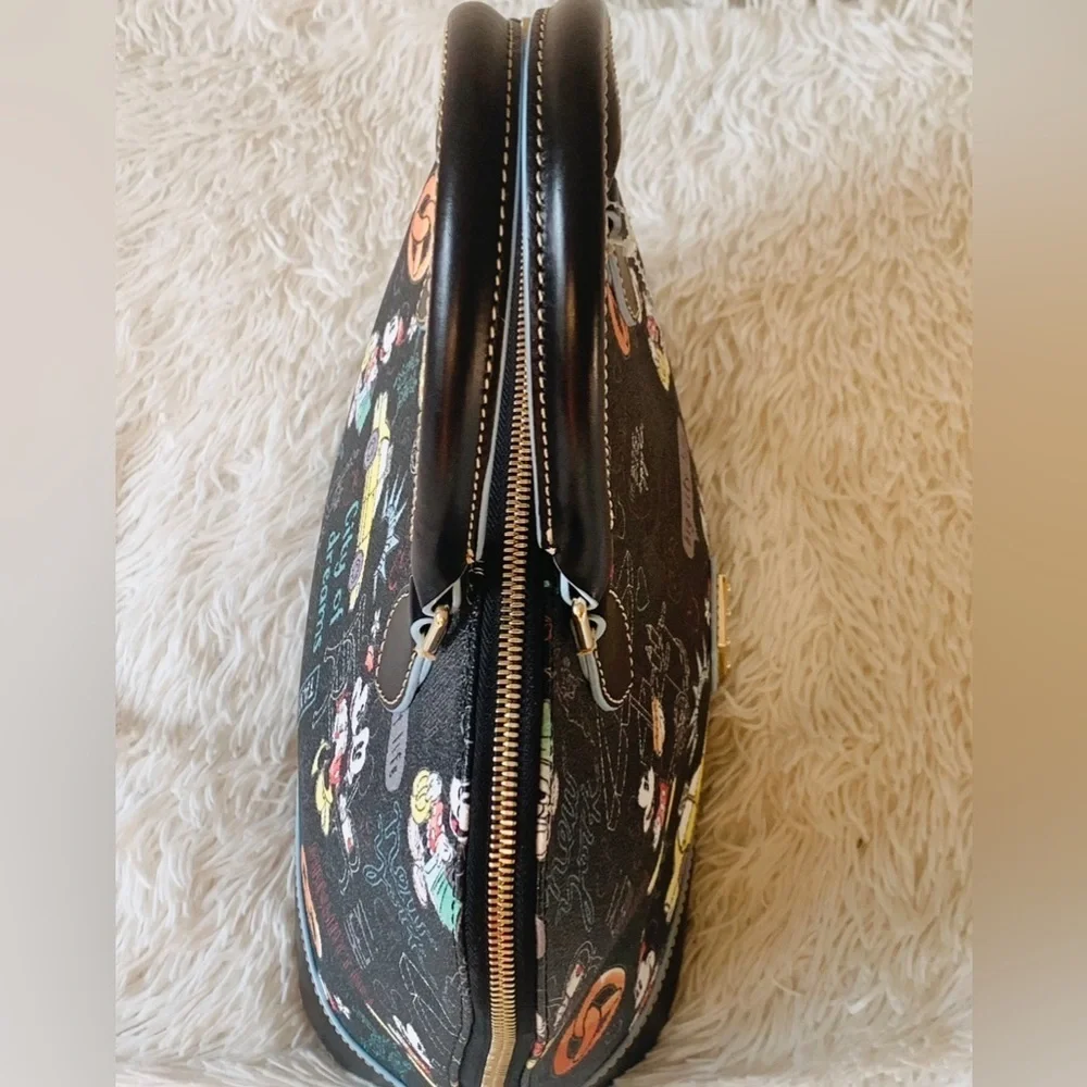 Disney Dooney & Bourke Mickie & Minnie New York City Zip Satchel or crossbody